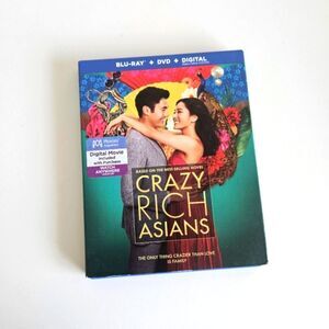 Crazy Rich Asians Blu-Ray + DVD Discs Warner Bros